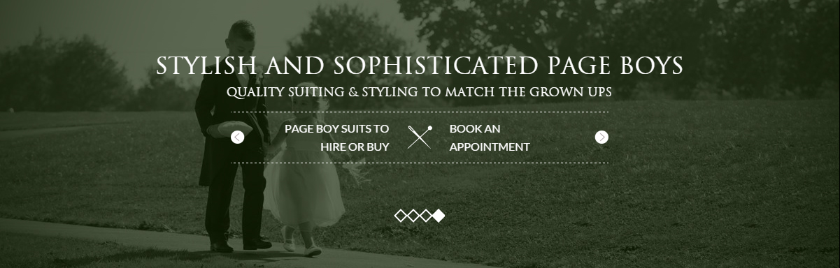 Explore the Stephen Bishop Suiting suit choices — for grooms, groomsmen and page boys